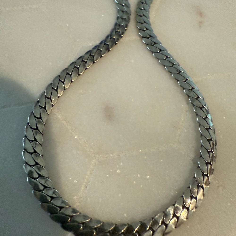 Sterling Silver Chain Necklace made in Italy